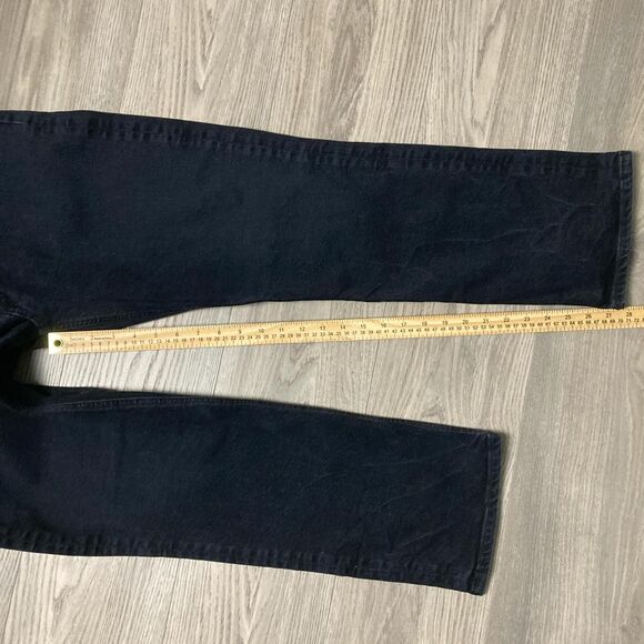 Agolde Riley Long Straight Jeans In Compilation Wash (Black) Size 32 - Picture 5 of 8